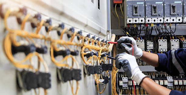 Professional Electrician technician working in Riverton, NJ
